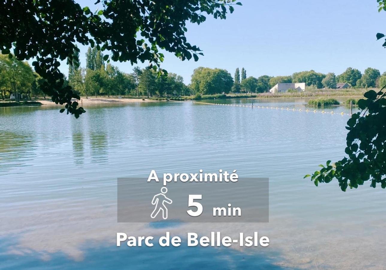 Le Studio Design ⸱ Stationnement Gratuit ⸱ Fibre Deols Exterior photo